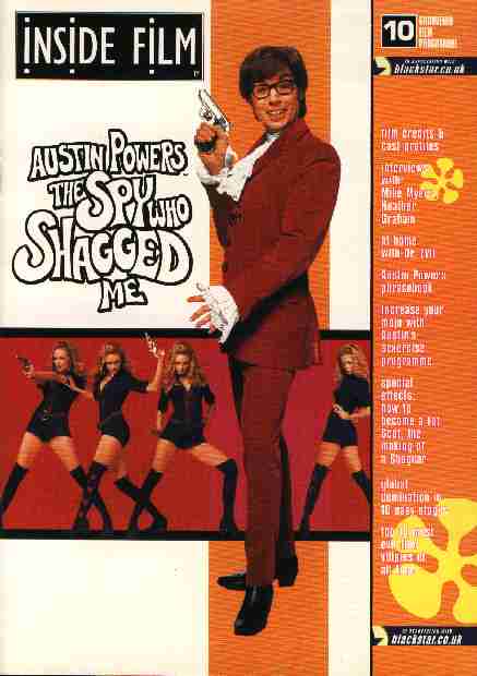 INSIDE FILM magazine side cover Issue 10  1999